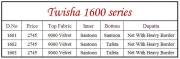 Twisha   1601-1603 Series